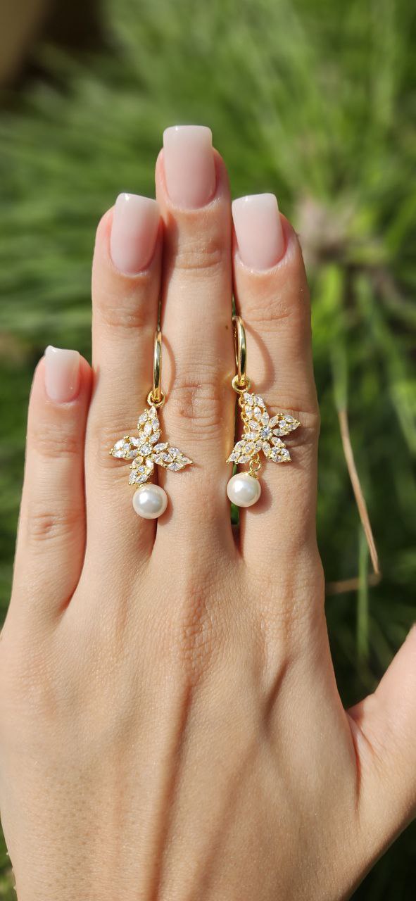 Серьги Серебро 925 пробы kf