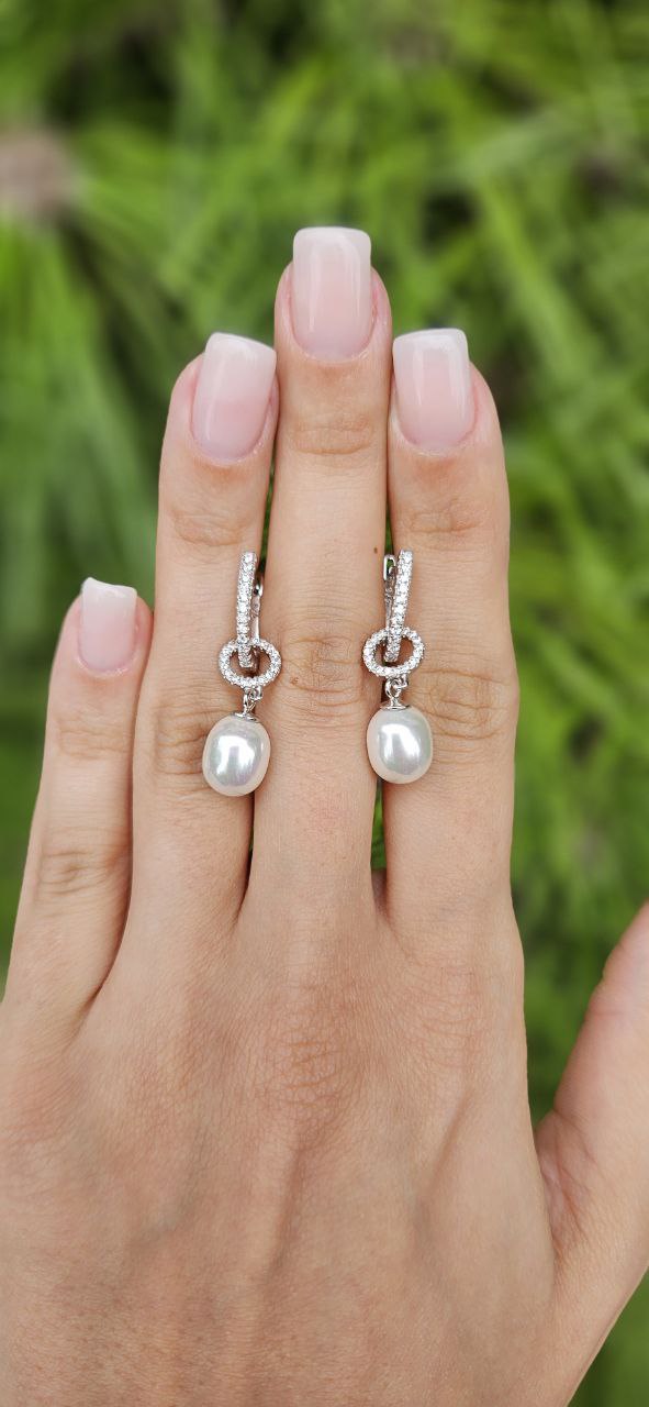 Серьги Серебро 925 пробы kf