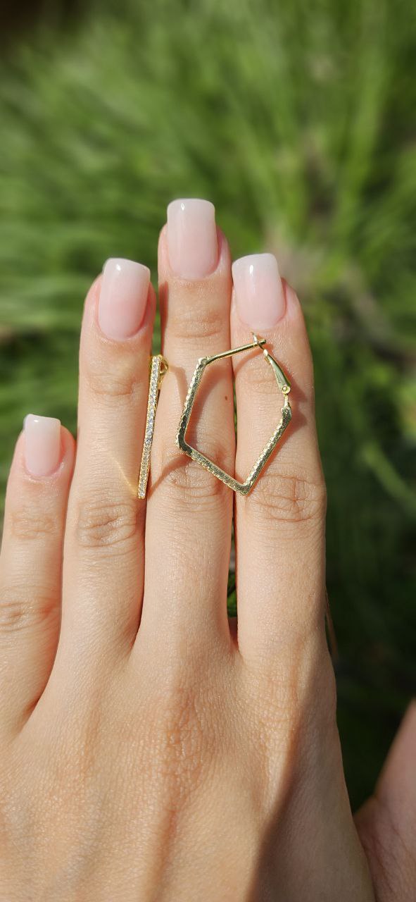 Серьги Серебро 925 пробы kf