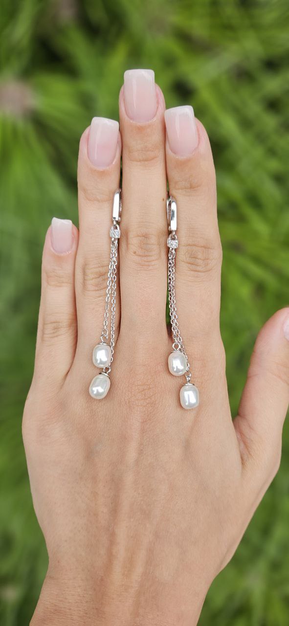 Серьги Серебро 925 пробы kf