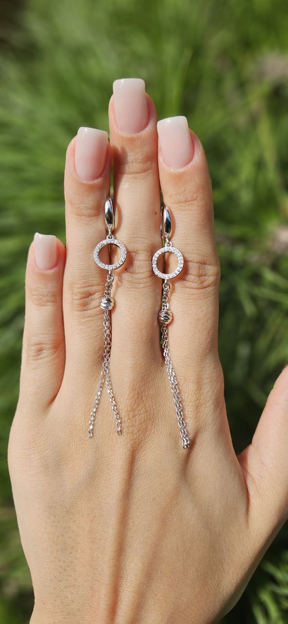 Серьги Серебро 925 пробы kf