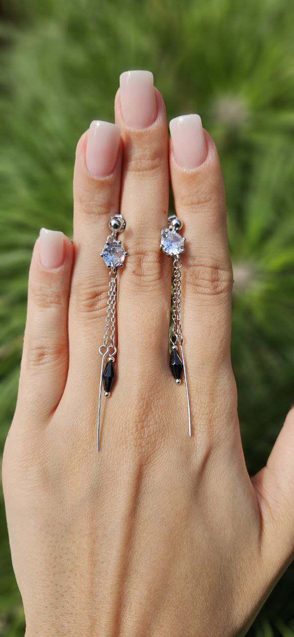 Серьги Серебро 925 пробы kf