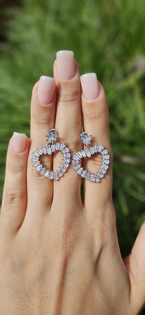 Серьги Серебро 925 пробы kf