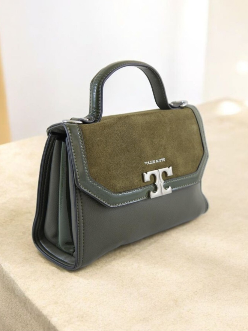Сумка женская из кожзаменителя Valle Mitto V-60035 Army Green