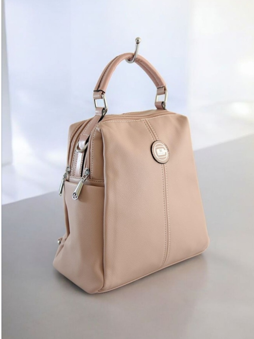 Сумка-рюкзак женская из кожзаменителя Valle Mitto 87176 Pink