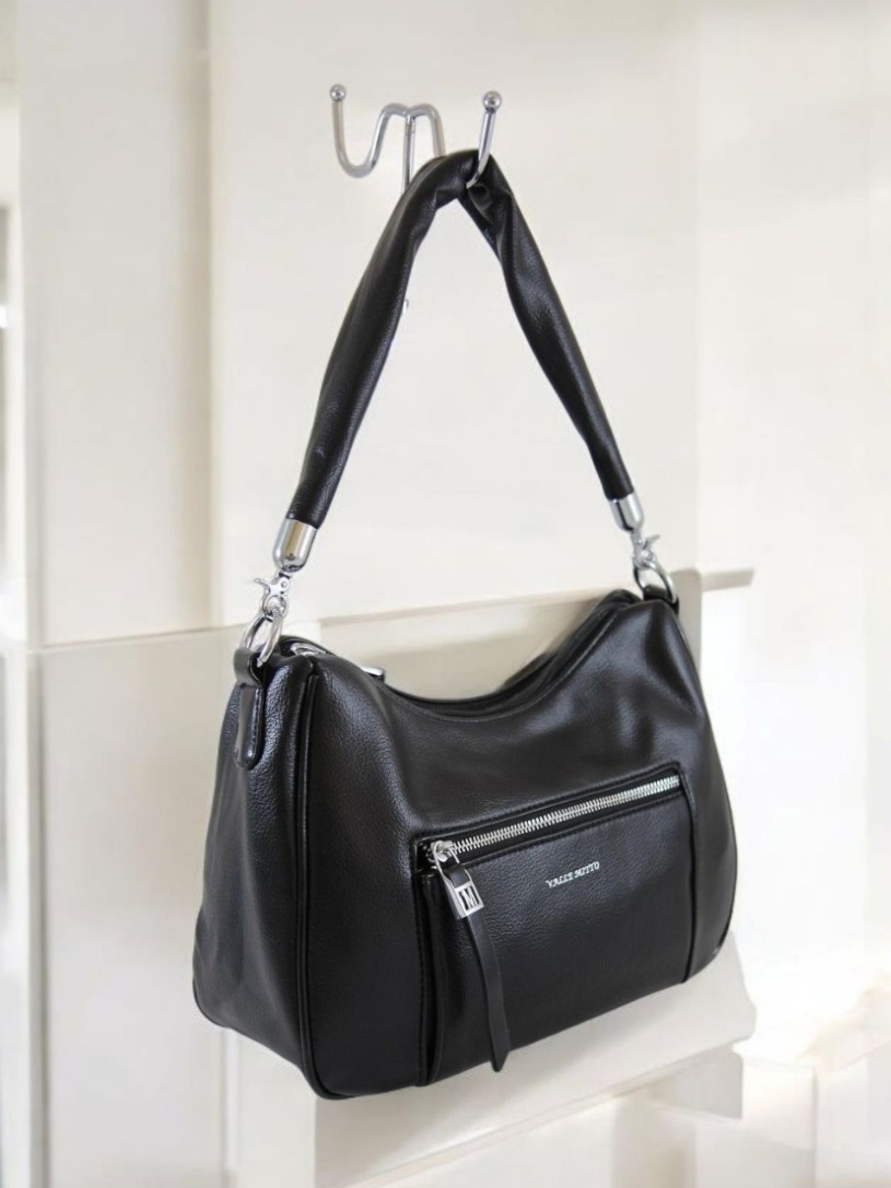 Сумка женская из кожзаменителя Valle Mitto 91313 Black