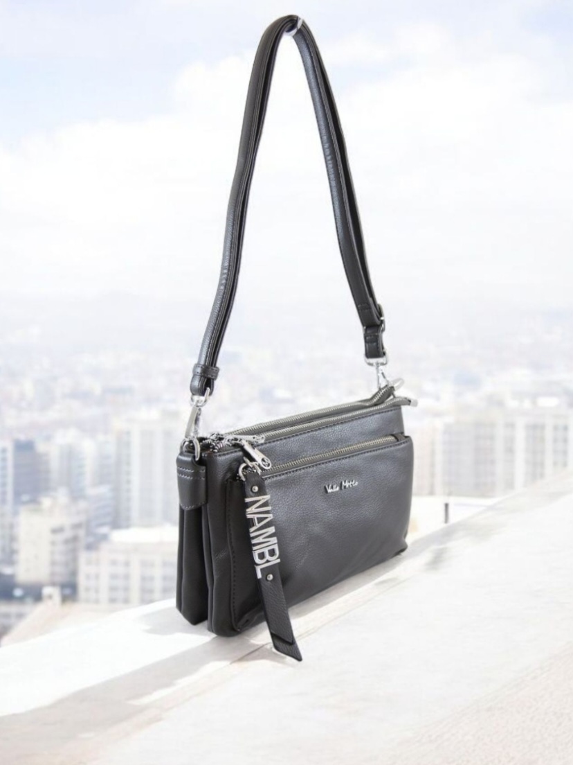 Сумка женская из кожзаменителя Valle Mitto 88961 D.Gray