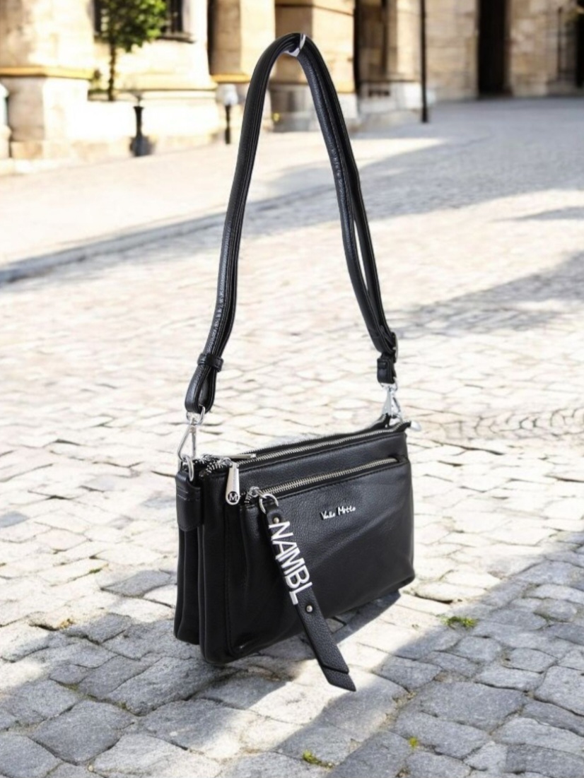 Сумка женская из кожзаменителя Valle Mitto 88961 Black