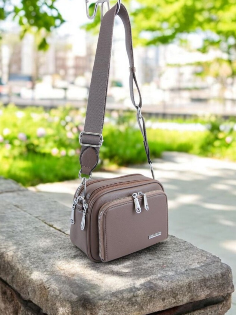 Сумка женская из кожзаменителя Valle Mitto V-60100 D.Pink