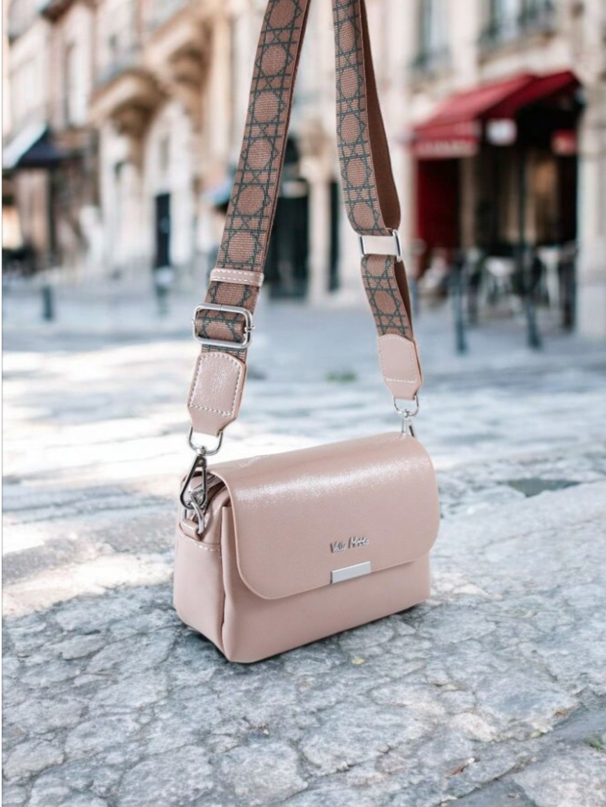 Сумка женская из кожзаменителя Valle Mitto 87867-1 Pink