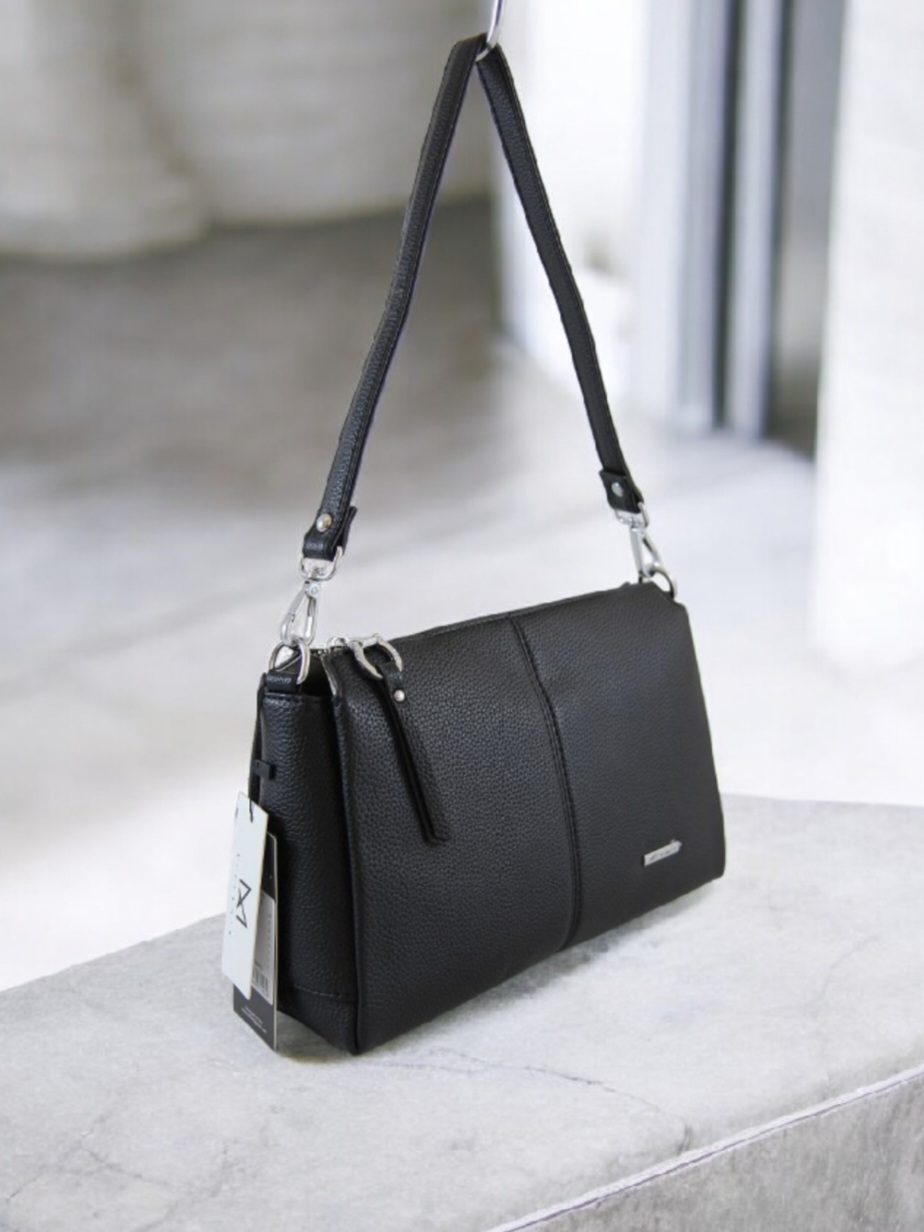 Сумка женская из кожзаменителя Alex&Mia CD-9053 Black