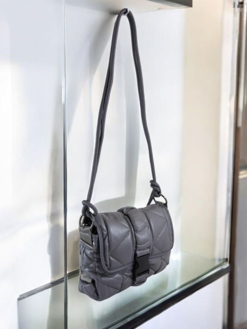 Сумка женская из кожзаменителя Batty AZ 0001 Grey