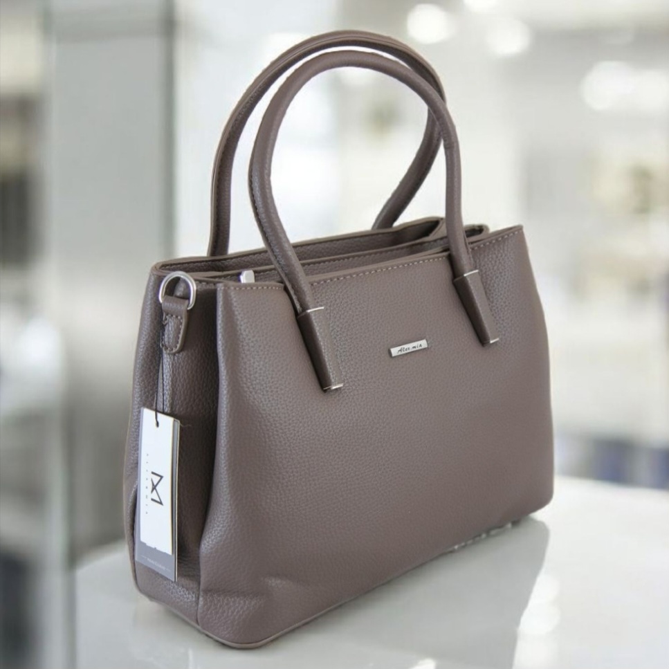 Сумка женская из кожзаменителя Alex&Mia AM-0129 Coffee