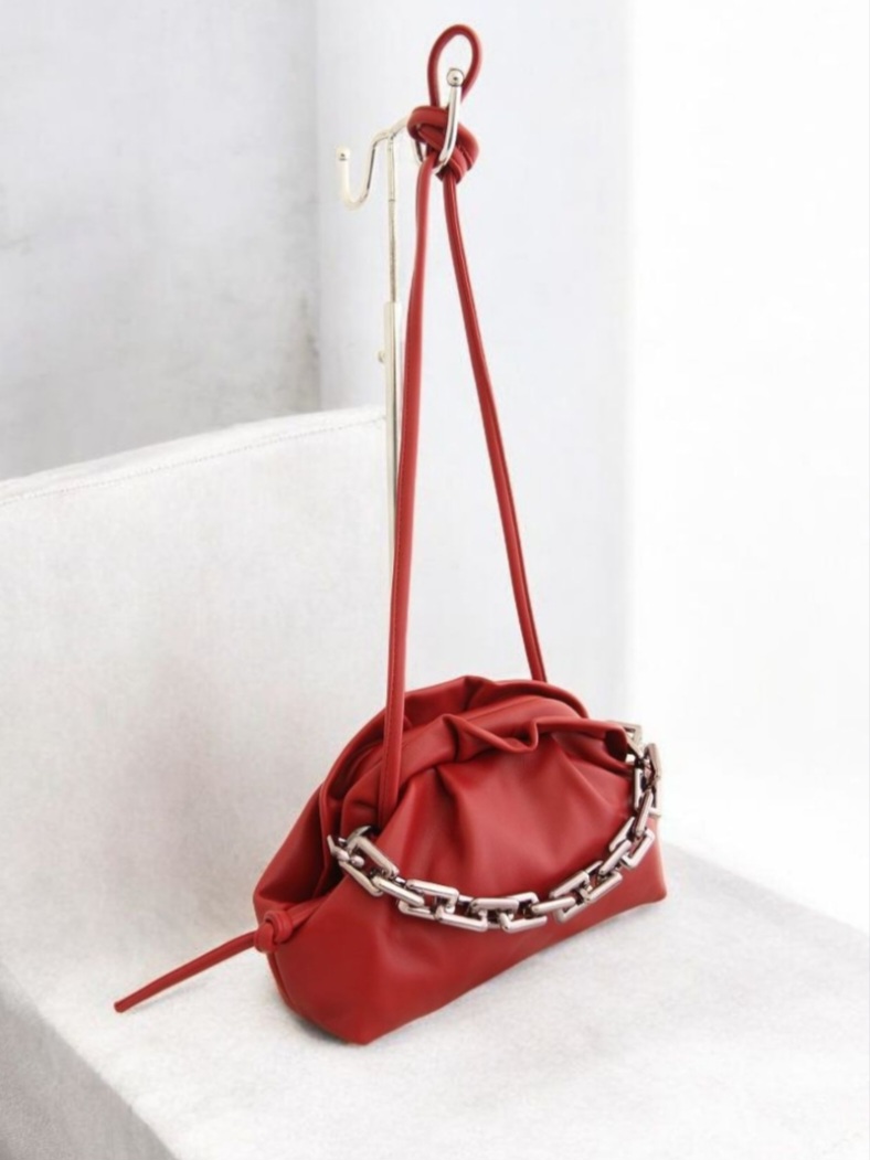 Сумка женская из кожзаменителя NN 80909 Бордовый