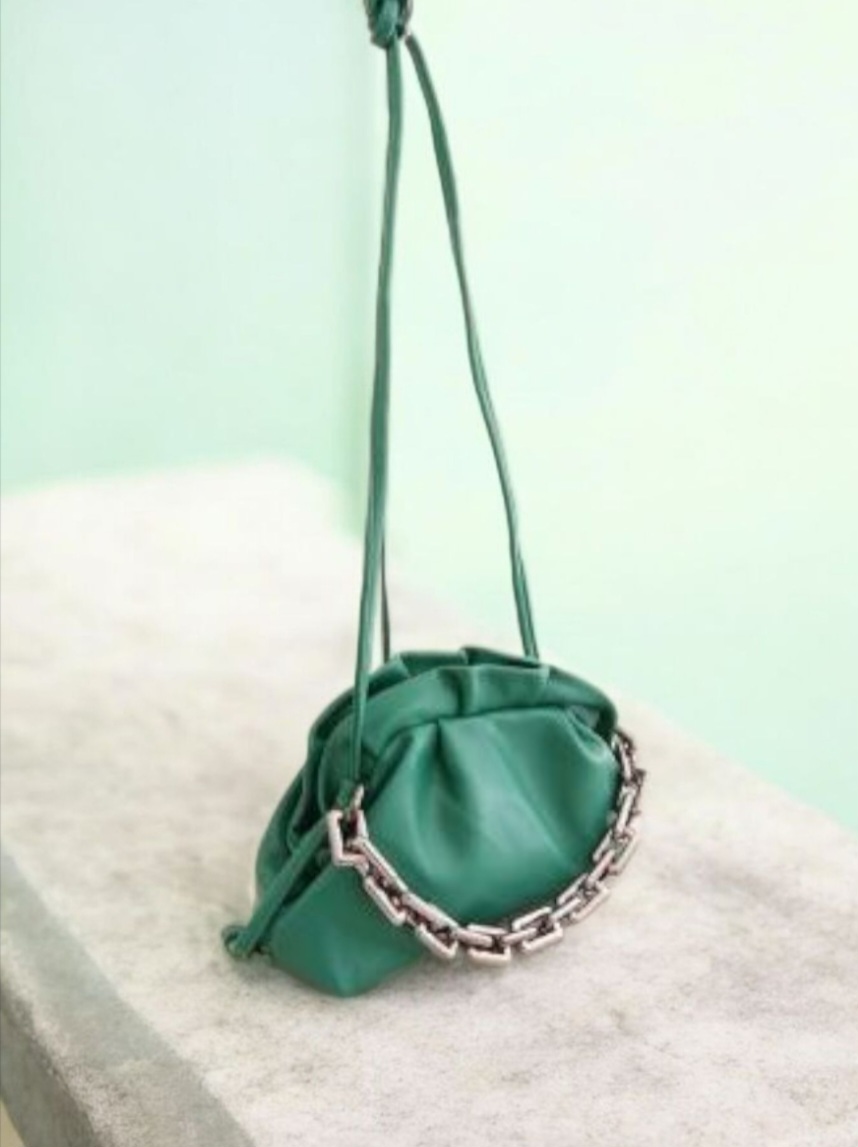 Сумка женская из кожзаменителя NN 80909 Зелёный