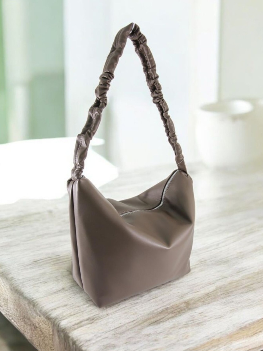 Сумка женская из кожзаменителя NN 1719#  Коричневый