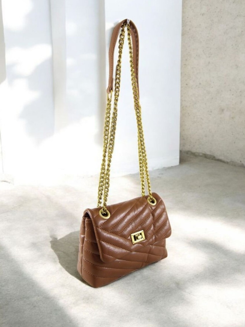 Сумка женская из кожзаменителя NN A0013-425-04  Тёмно коричневый