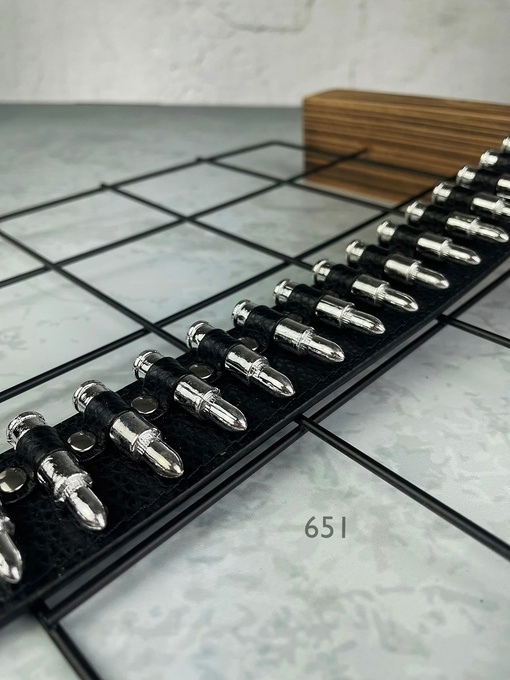 Ремень с гильзами