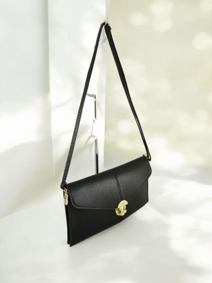 Сумка женская из кожзаменителя Yadier 699# Чёрный