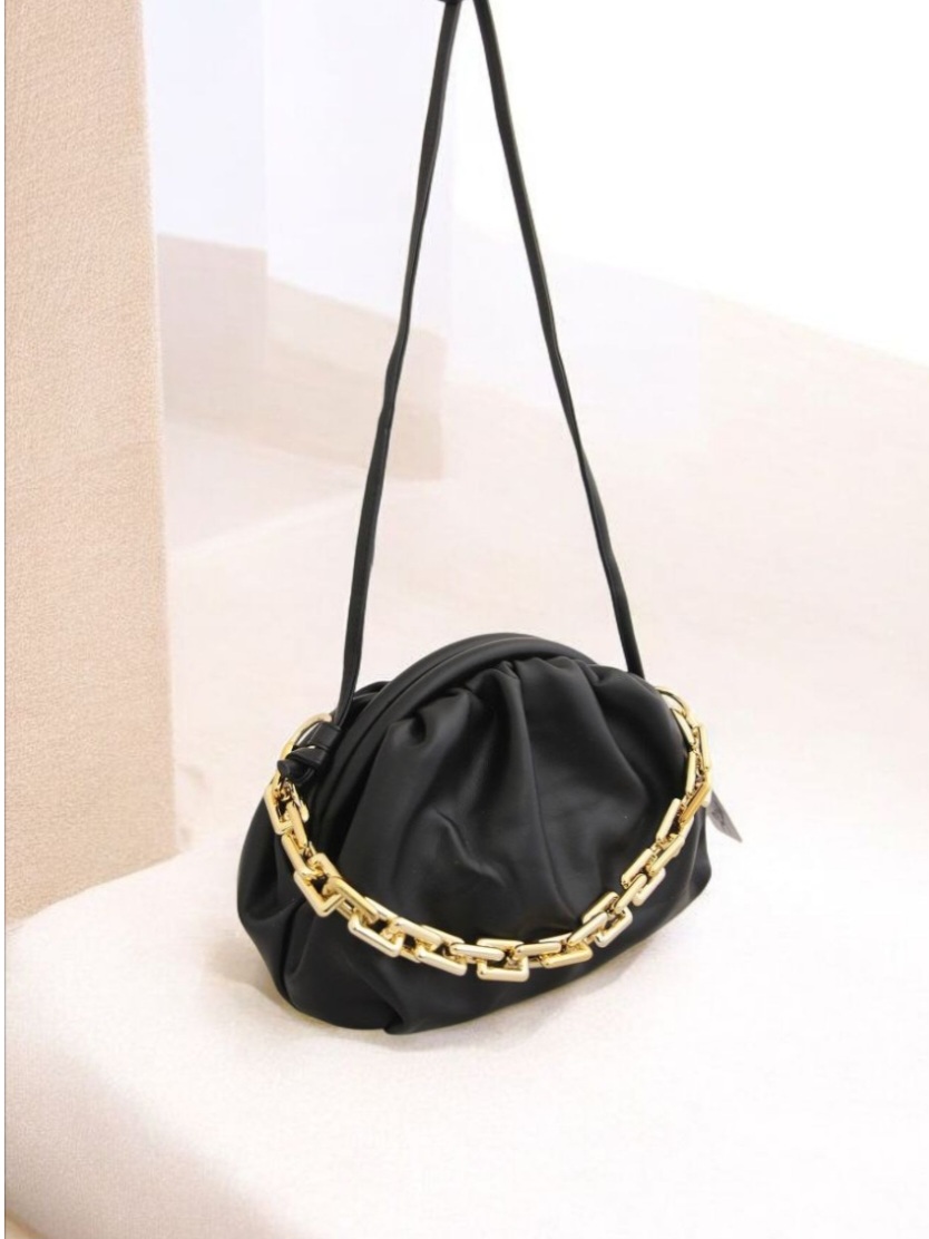 Сумка женская из кожзаменителя NN 80867 Чёрная