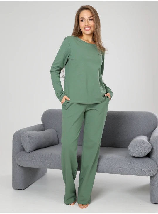 Пижама женская П-147.04 хаки