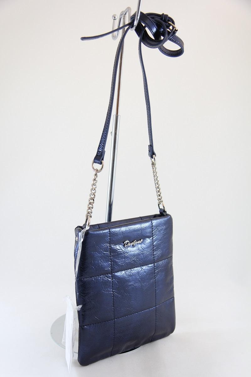 Сумка женская из кожзаменителя David Jones Арт.:6915-1 Navy