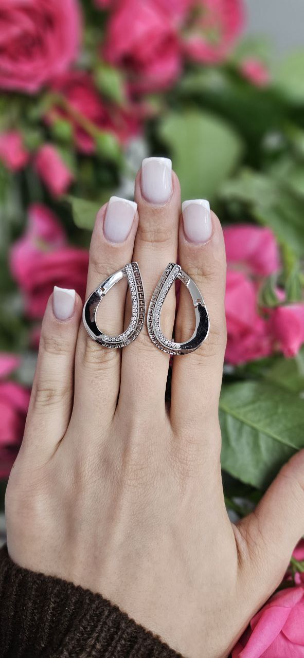 Серьги Серебро 925 пробы kf