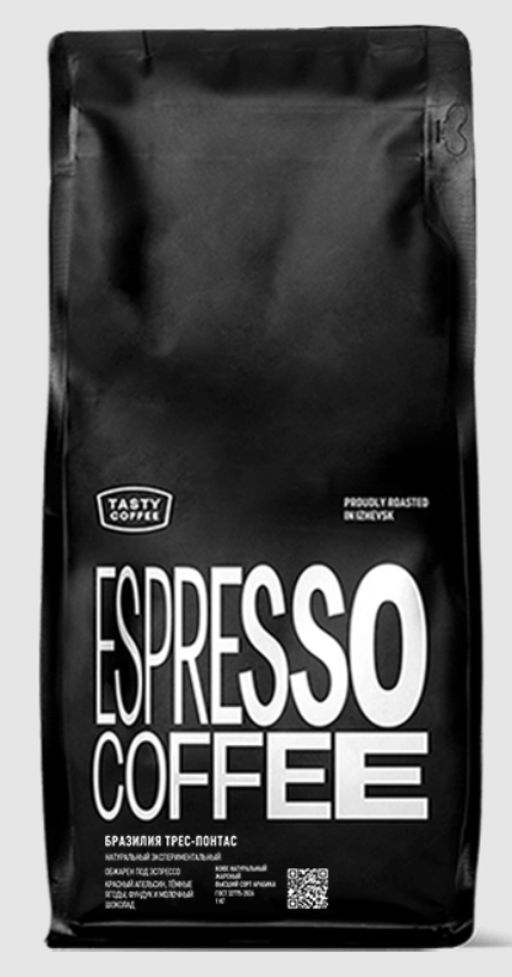 Кофе Бразилия Трес-Понтас 1кг