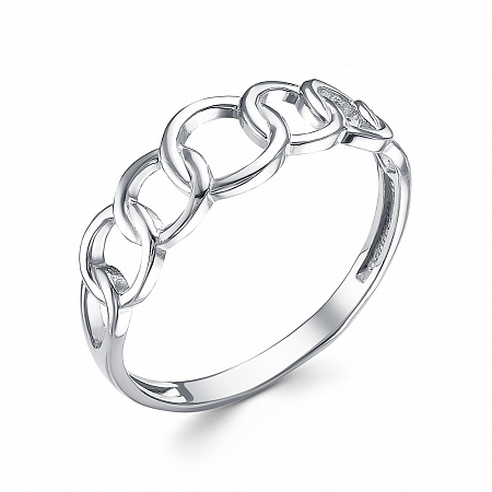 Кольцо родированное серебро 925* 10-1213