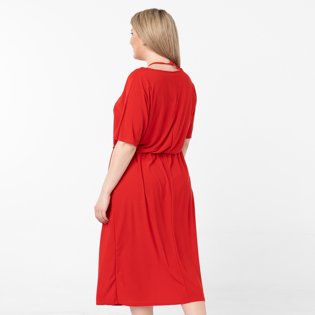 Платье, текстиль, красный#635/009-031-973/Красный