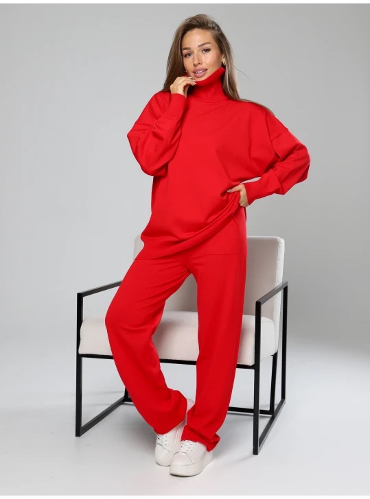 Вязаный женский костюм КВ-1.08