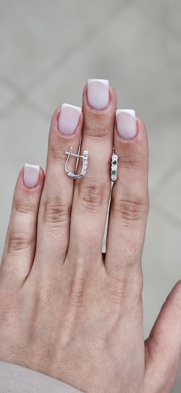 Серьги Серебро 925 пробы kf