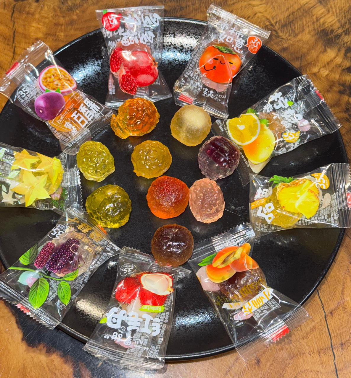 Азиатский фруктовый мармелад ????????????  Оооочень вкусный)