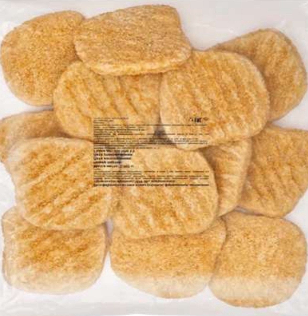 Куриные котлеты в панировке упаковка 1 кг