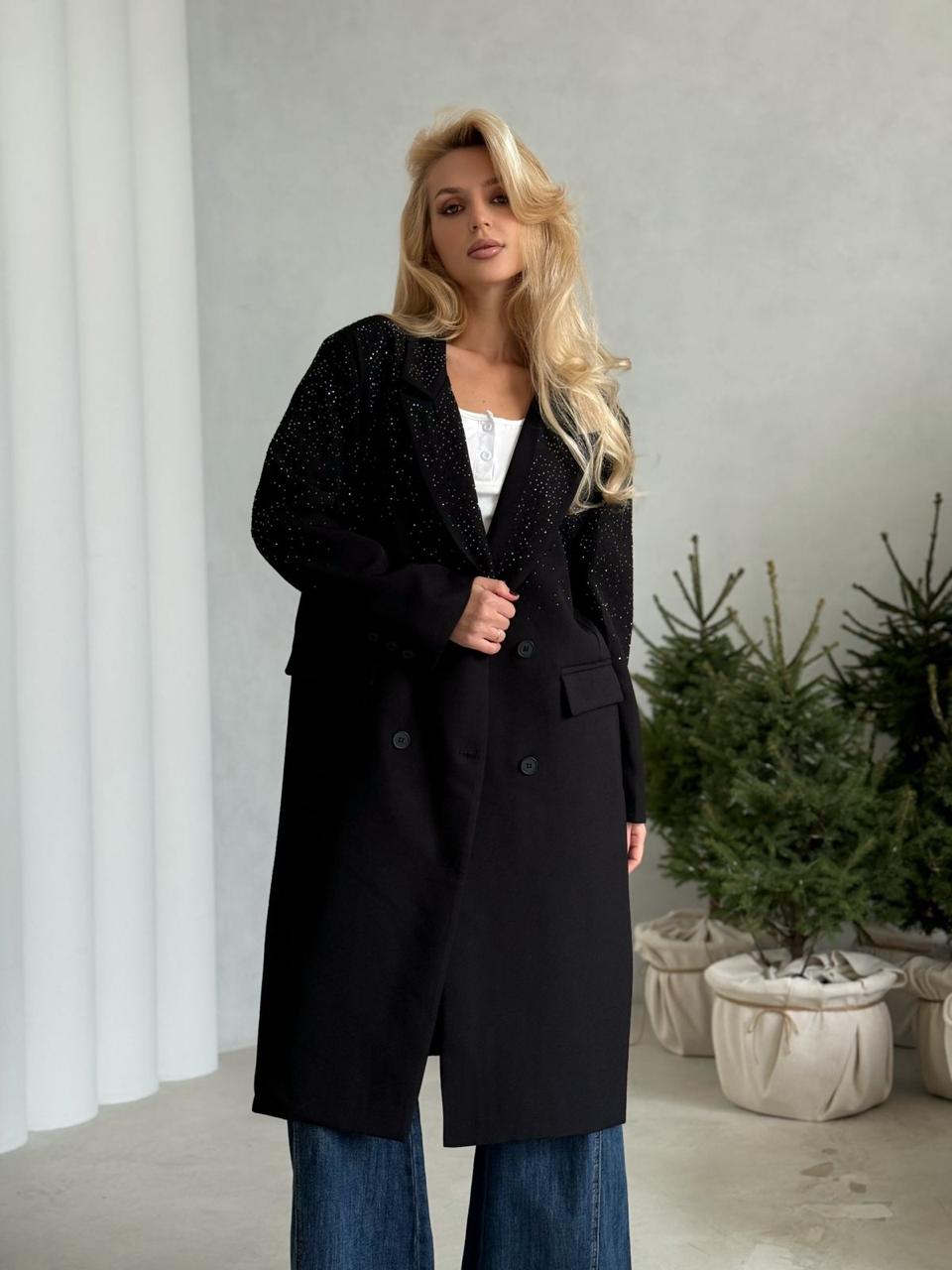 Пиджак #КТ9011 (4), чёрный