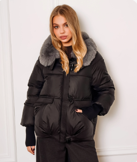 Куртка #КТ8805 (8), чёрный