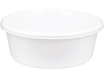 Таз круглый 14л_Белый М 2514(пластик)