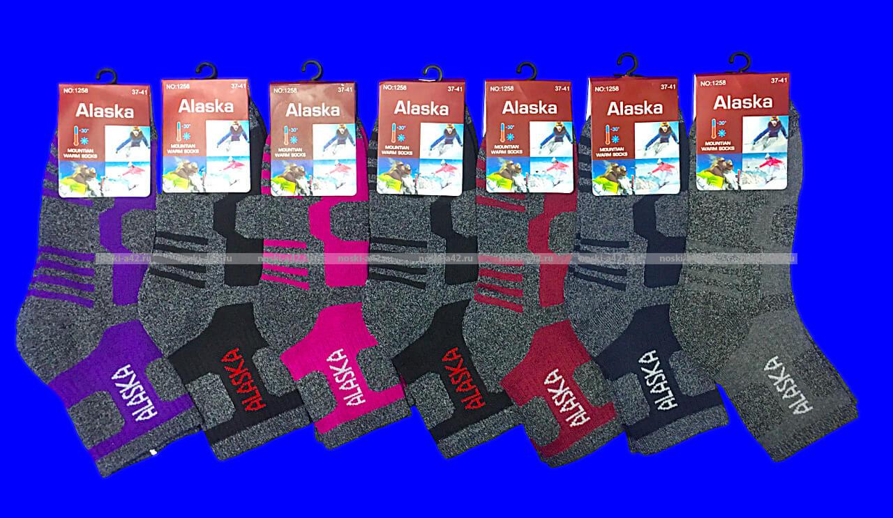 3 ПАРЫ - "АЛЯСКА" Термоноски спортивные ВНУТРИ МАХРА женские, подростковые арт. 1258