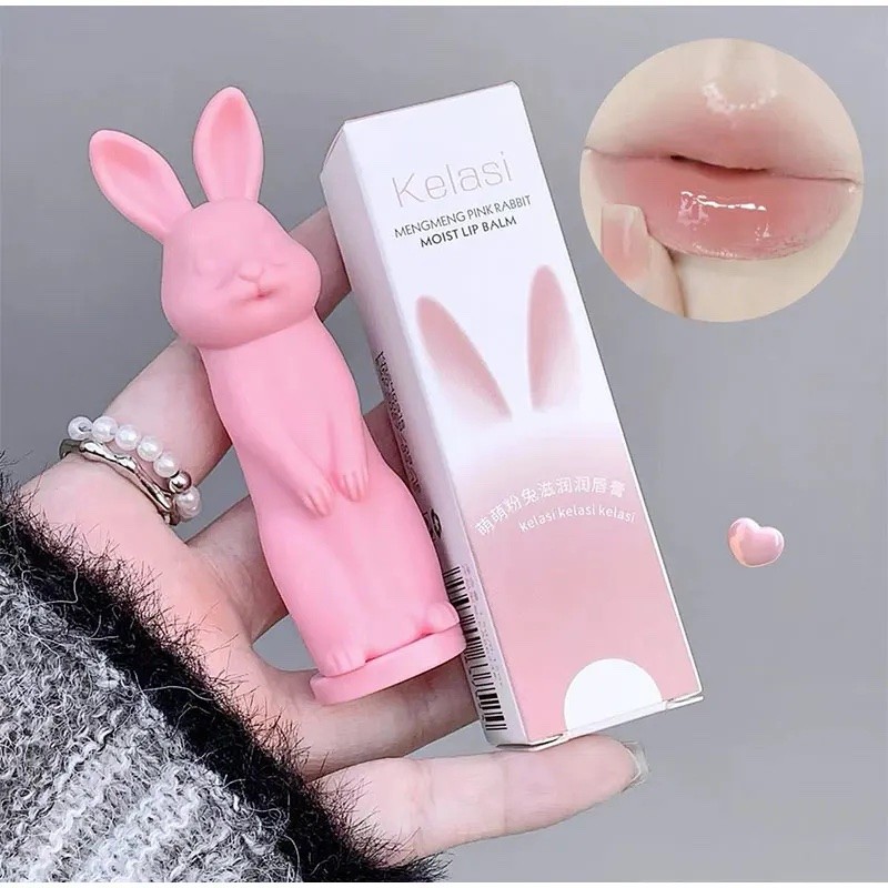 KELASI Увлажняющий бальзам для губ Pink Rabbit