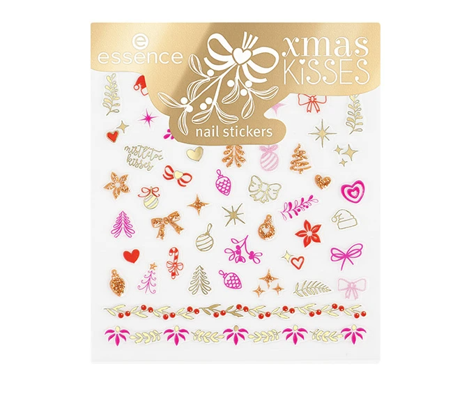 Стикеры для ногтей Xmas Kisses nail stickers essence Германия