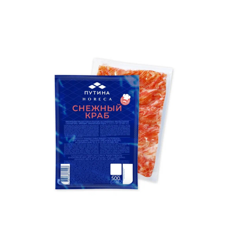 Крабовые палочки Снежный краб. Путина 500 г