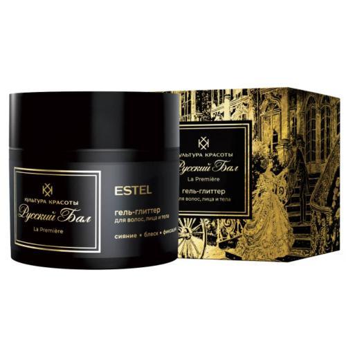 Гель-глиттер для волос, лица и тела "Русский бал", 40 мл (Estel Professional, Культура красоты)