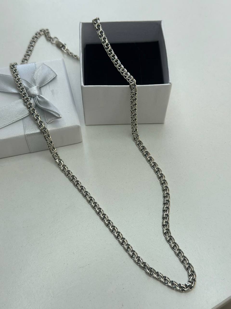 Цепь мужская Серебро 925 пробы gl