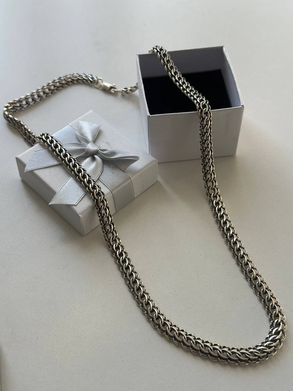 Цепь мужская Серебро 925 пробы gl