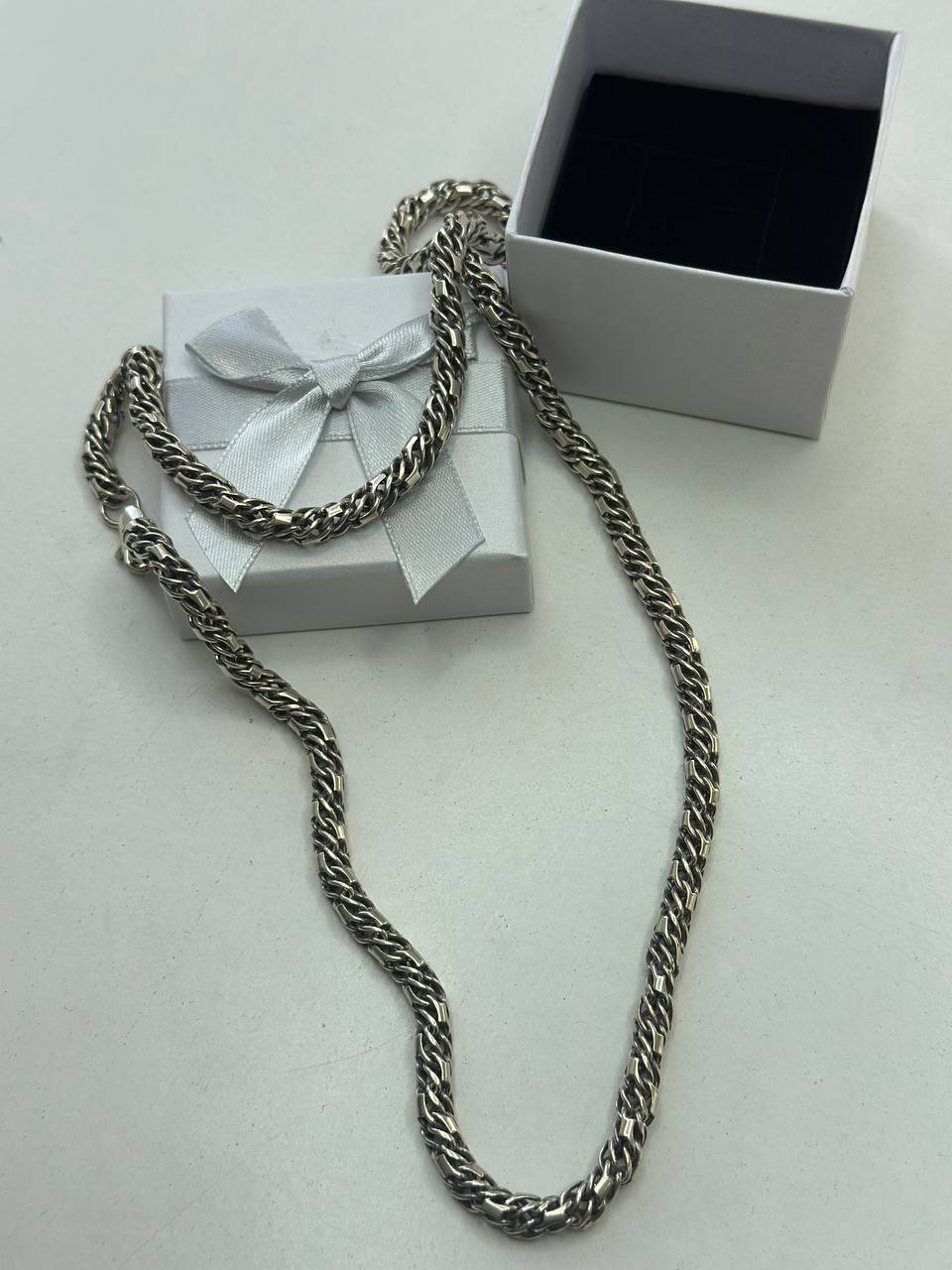 Цепь мужская Серебро 925 пробы gl