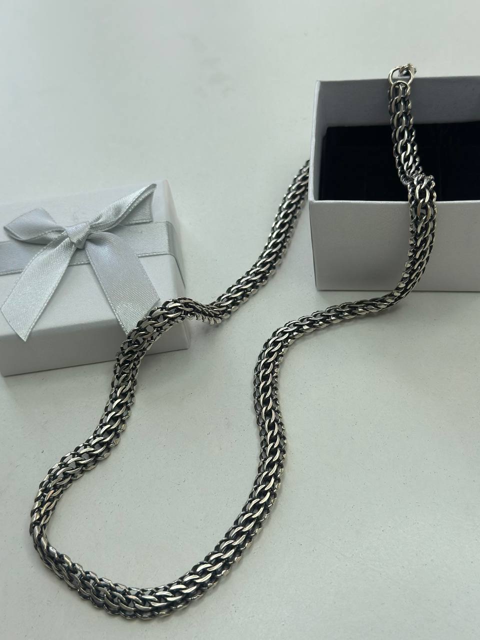 Цепь мужская Серебро 925 пробы gl