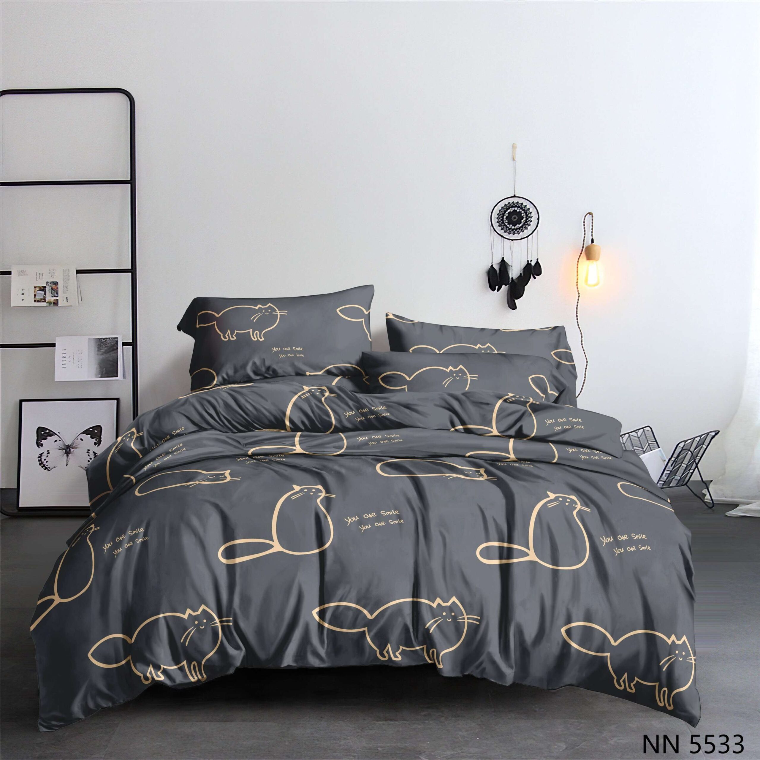 Макосатин “Котики серый фон”