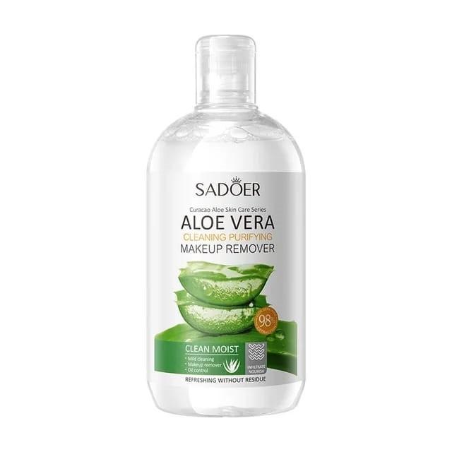 SADOER Средство для снятия макияжа ALOE VERA с АЛОЭ 490мл (SD-51841)