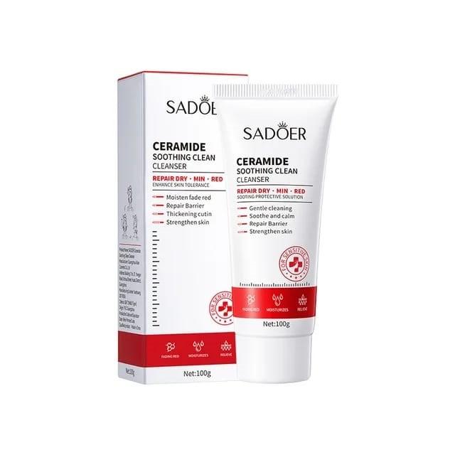 SADOER Пенка для умывания CERAMIDE Soothing ЦЕРАМИДЫ 100г (SD-05060)
