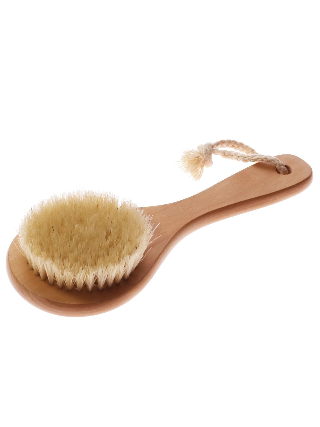 Щетка для сухого массажа антицеллюлитная с натуральной щетиной